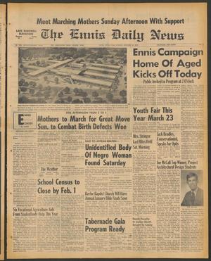 The Ennis Daily News (Ennis, Tex.), Vol. 78, No. 20, Ed. 1 Sunday, January 25, 1970