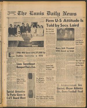 The Ennis Daily News (Ennis, Tex.), Vol. 78, No. 35, Ed. 1 Wednesday, February 11, 1970