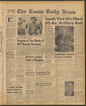 The Ennis Daily News (Ennis, Tex.), Vol. 78, No. 43, Ed. 1 Friday, February 20, 1970