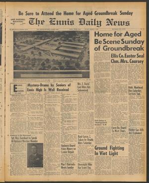 Primary view of object titled 'The Ennis Daily News (Ennis, Tex.), Vol. 78, No. 49, Ed. 1 Sunday, March 1, 1970'.