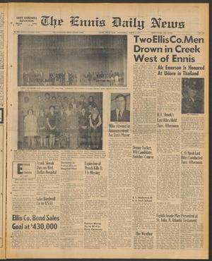 Primary view of object titled 'The Ennis Daily News (Ennis, Tex.), Vol. 78, No. 50, Ed. 1 Wednesday, March 4, 1970'.