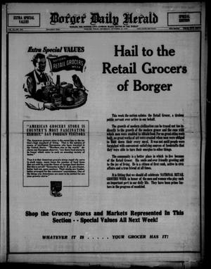 Primary view of object titled 'Borger Daily Herald (Borger, Tex.), Vol. 13, No. 279, Ed. 2 Friday, October 13, 1939'.