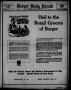 Thumbnail image of item number 1 in: 'Borger Daily Herald (Borger, Tex.), Vol. 13, No. 279, Ed. 2 Friday, October 13, 1939'.