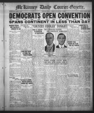 McKinney Daily Courier-Gazette (McKinney, Tex.), Vol. 28, Ed. 1 Tuesday, June 24, 1924