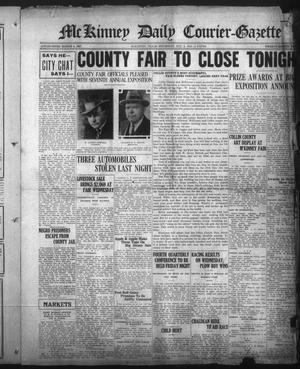 McKinney Daily Courier-Gazette (McKinney, Tex.), Vol. 28, Ed. 1 Thursday, October 9, 1924