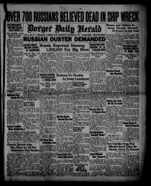 Borger Daily Herald (Borger, Tex.), Vol. 14, No. 18, Ed. 1 Wednesday, December 13, 1939