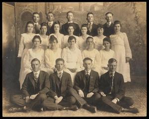 Primary view of object titled '[1918-19 Students, Texas Lutheran College]'.