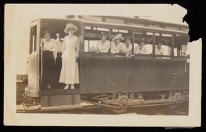 [Trolley to Seguin, Old Main Dedication]