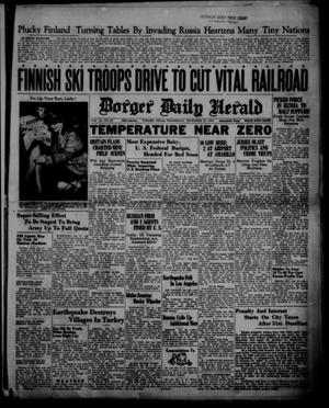 Borger Daily Herald (Borger, Tex.), Vol. 14, No. 29, Ed. 1 Wednesday, December 27, 1939
