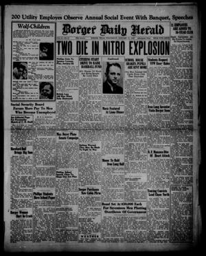 Borger Daily Herald (Borger, Tex.), Vol. 14, No. 47, Ed. 1 Wednesday, January 17, 1940