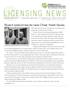 Primary view of Licensing News, Spring 2008