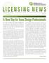 Primary view of Licensing News, June 2012