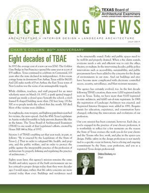 Licensing News, July 2017