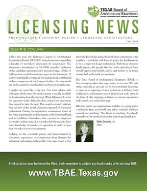 Licensing News, Fall 2019