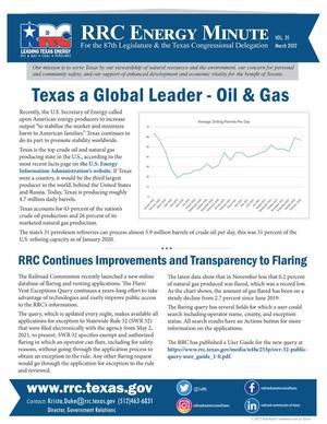 RRC Energy Minute, Volume 35, March 2022