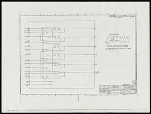 Logic diagram A4, Output Gating, Section 2 Multiplexer & A/D Converter