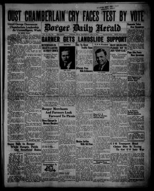 Borger Daily Herald (Borger, Tex.), Vol. 14, No. 143, Ed. 1 Wednesday, May 8, 1940