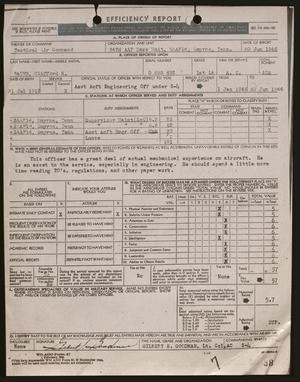 Primary view of object titled '[Efficiency Report: Tactical Air Command, June 30, 1946]'.