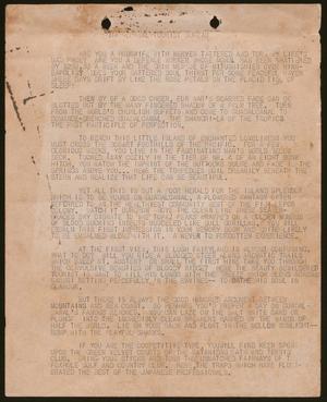 [Letters Regarding the Invasion of Guadalcanal, 1942]