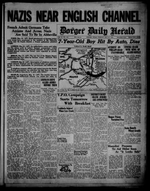 Borger Daily Herald (Borger, Tex.), Vol. 14, No. 154, Ed. 1 Tuesday, May 21, 1940