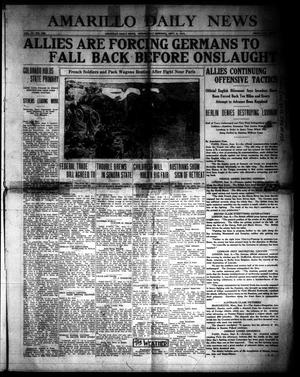 Amarillo Daily News (Amarillo, Tex.), Vol. 4, No. 266, Ed. 1 Wednesday, September 9, 1914