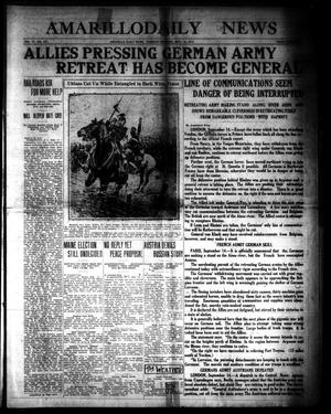 Amarillo Daily News (Amarillo, Tex.), Vol. 4, No. 271, Ed. 1 Tuesday, September 15, 1914