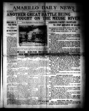 Amarillo Daily News (Amarillo, Tex.), Vol. 4, No. 274, Ed. 1 Friday, September 18, 1914
