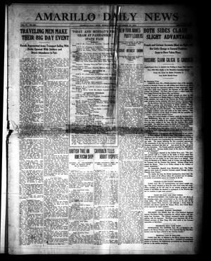 Primary view of object titled 'Amarillo Daily News (Amarillo, Tex.), Vol. 4, No. 282, Ed. 1 Sunday, September 27, 1914'.