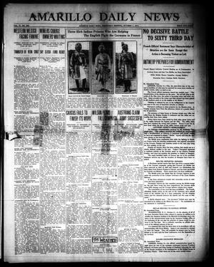 Amarillo Daily News (Amarillo, Tex.), Vol. 4, No. 290, Ed. 1 Wednesday, October 7, 1914