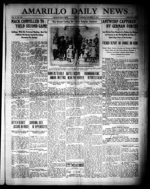 Amarillo Daily News (Amarillo, Tex.), Vol. 4, No. 294, Ed. 1 Sunday, October 11, 1914