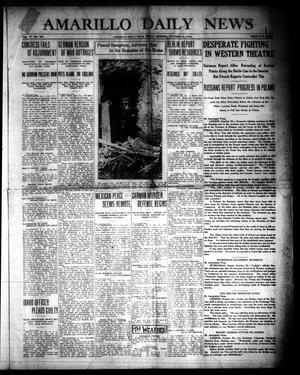 Amarillo Daily News (Amarillo, Tex.), Vol. 4, No. 304, Ed. 1 Friday, October 23, 1914