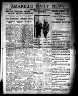 Amarillo Daily News (Amarillo, Tex.), Vol. 4, No. 306, Ed. 1 Sunday, October 25, 1914