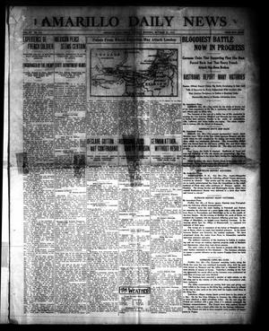 Primary view of object titled 'Amarillo Daily News (Amarillo, Tex.), Vol. 4, No. 307, Ed. 1 Tuesday, October 27, 1914'.