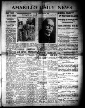 Amarillo Daily News (Amarillo, Tex.), Vol. 5, No. 3, Ed. 1 Friday, November 6, 1914
