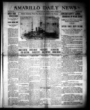 Amarillo Daily News (Amarillo, Tex.), Vol. 6, No. 25, Ed. 1 Wednesday, December 2, 1914