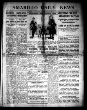 Amarillo Daily News (Amarillo, Tex.), Vol. 6, No. 45, Ed. 1 Friday, December 25, 1914