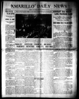 Amarillo Daily News (Amarillo, Tex.), Vol. 6, No. 67, Ed. 1 Wednesday, January 20, 1915