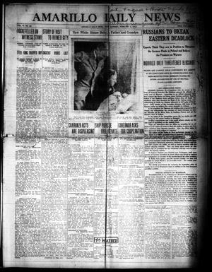 Amarillo Daily News (Amarillo, Tex.), Vol. 6, No. 82, Ed. 1 Saturday, February 6, 1915