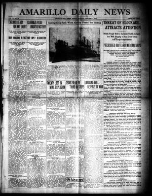Amarillo Daily News (Amarillo, Tex.), Vol. 6, No. 83, Ed. 1 Sunday, February 7, 1915