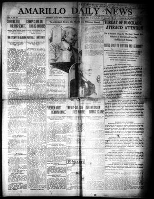 Amarillo Daily News (Amarillo, Tex.), Vol. 6, No. 85, Ed. 1 Wednesday, February 10, 1915
