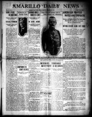 Amarillo Daily News (Amarillo, Tex.), Vol. 6, No. 87, Ed. 1 Friday, February 12, 1915