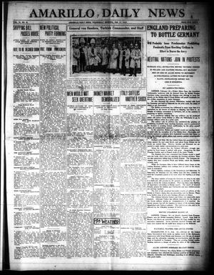 Amarillo Daily News (Amarillo, Tex.), Vol. 6, No. 91, Ed. 1 Wednesday, February 17, 1915