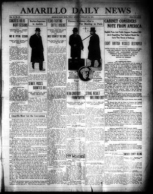 Amarillo Daily News (Amarillo, Tex.), Vol. 6, No. 99, Ed. 1 Friday, February 26, 1915