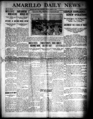 Amarillo Daily News (Amarillo, Tex.), Vol. 6, No. 109, Ed. 1 Wednesday, March 10, 1915