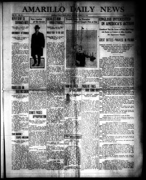Amarillo Daily News (Amarillo, Tex.), Vol. 6, No. 111, Ed. 1 Friday, March 12, 1915