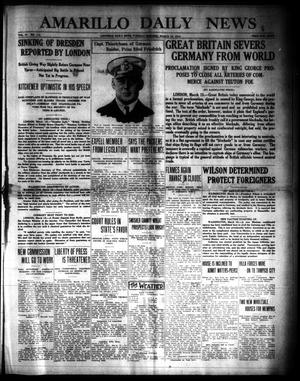 Amarillo Daily News (Amarillo, Tex.), Vol. 6, No. 114, Ed. 1 Tuesday, March 16, 1915