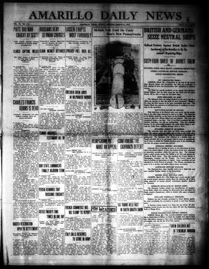 Amarillo Daily News (Amarillo, Tex.), Vol. 6, No. 119, Ed. 1 Sunday, March 21, 1915