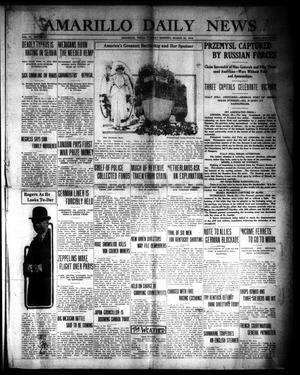 Amarillo Daily News (Amarillo, Tex.), Vol. 6, No. [120], Ed. 1 Tuesday, March 23, 1915