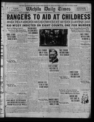 Wichita Daily Times (Wichita Falls, Tex.), Vol. 18, No. 99, Ed. 1 Wednesday, August 20, 1924