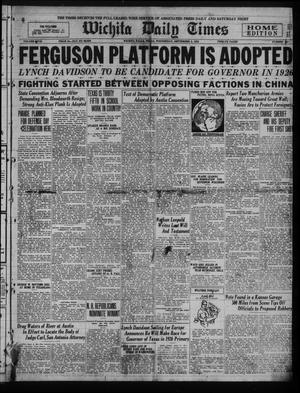 Wichita Daily Times (Wichita Falls, Tex.), Vol. 18, No. 113, Ed. 1 Wednesday, September 3, 1924
